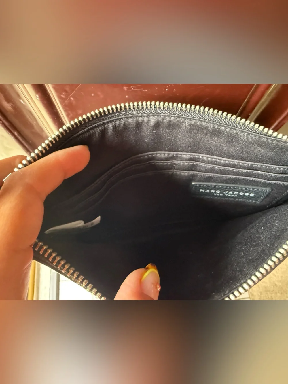 Marc Jacobs The Cosmo Black Leather Crossbody Bag